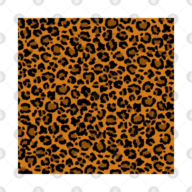 Leopard Pattern in Natural Colors by ButterflyInTheAttic