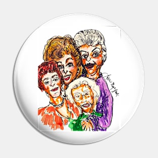 The Golden Girls TV Pin