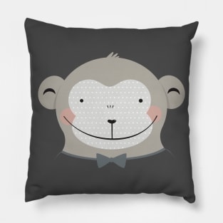 Monkey face Pillow