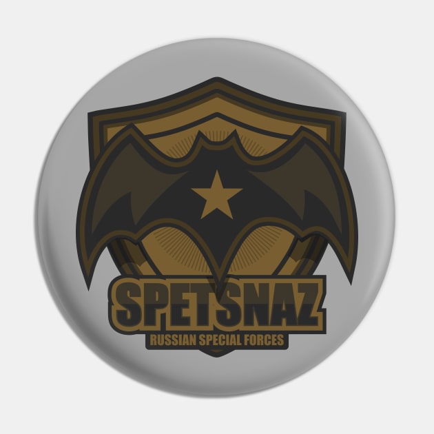 Spetsnaz - Russian Special Forces Pin by TCP