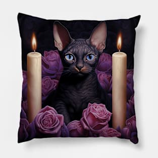 Gothic Sphynx Pillow