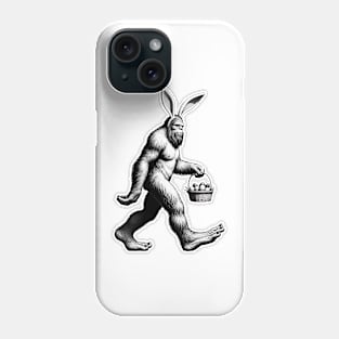 Easter Bigfoot Bunny Funny Phone Case