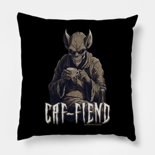 Caf-Fiend Pillow