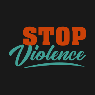 Stop Violence Black Lives Matter T-Shirt