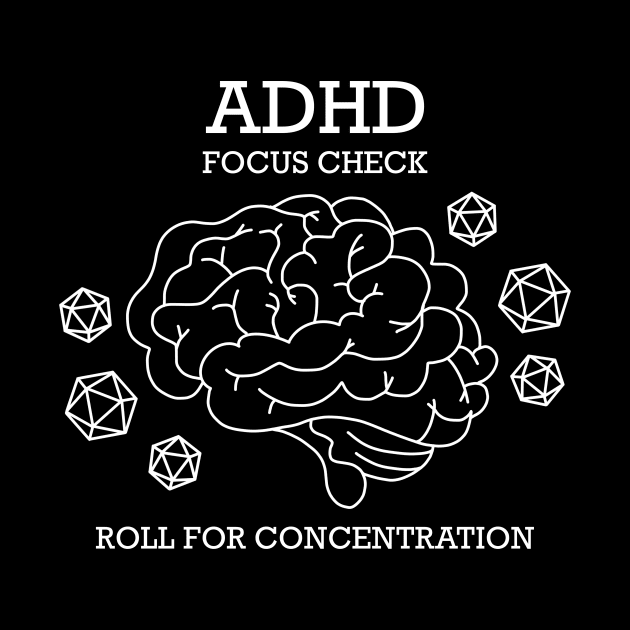 ADHD Focus Check - Roll for Concentration by Side Quest Studios