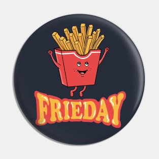 Funny fast Food Pin