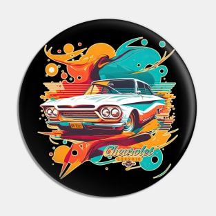 Chevrolet Corvair Very Little Muscle Car Pin