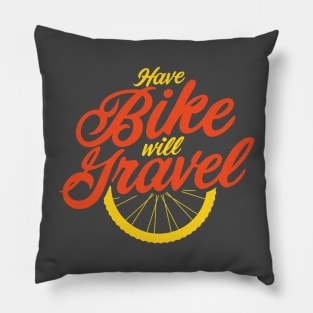 Have Bike Will Gravel Pillow