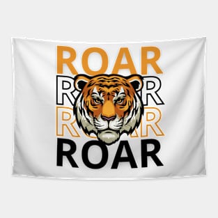 Tiger roar Tapestry