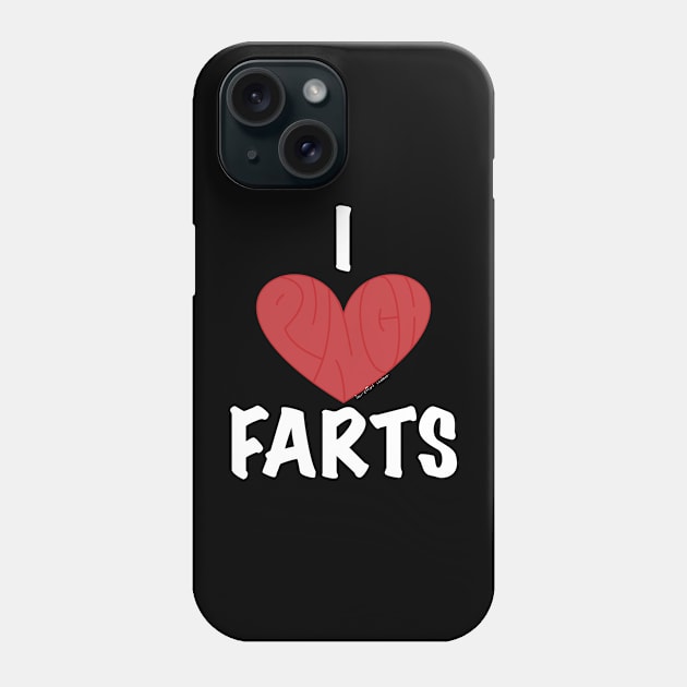 I Punch Farts Phone Case by LowEffortStuff