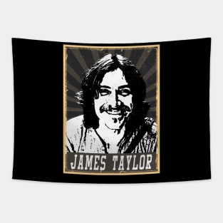 80s Style James Taylor Tapestry
