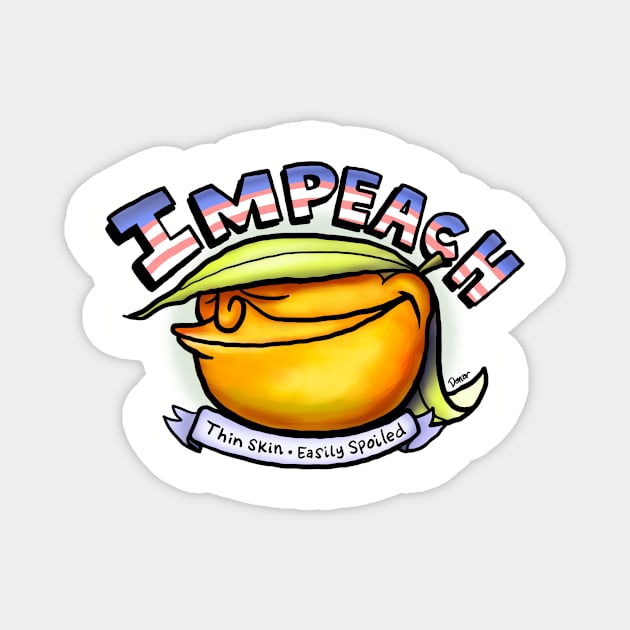 Impeach Trump Magnet by donar