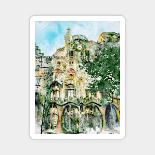 Casa Batllo Barcelona Magnet