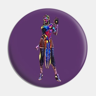 Overwatch Symmetra Holi Skin Pin