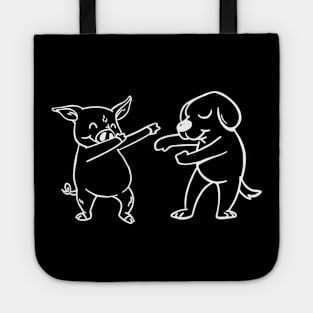 Dancing animals Tote