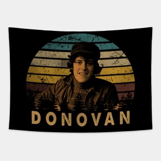 Catch the Wind of Nostalgia Donovans Iconic Tee Tapestry