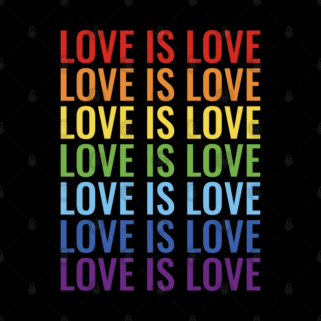 Love is love by ShirtBricks