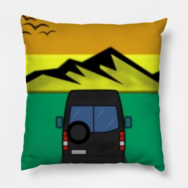 Beautiful car Pillow by JamelZALAND