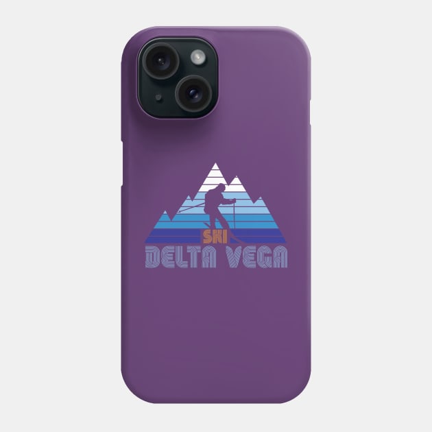 Ski Delta Vega Phone Case by MindsparkCreative
