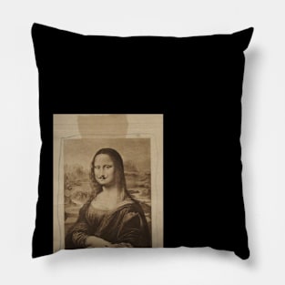 LHOOQ - Marcel Duchamp Pillow