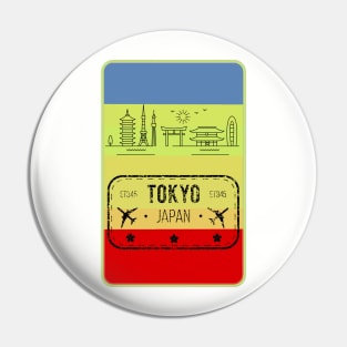 Tokyo Vacay Pin