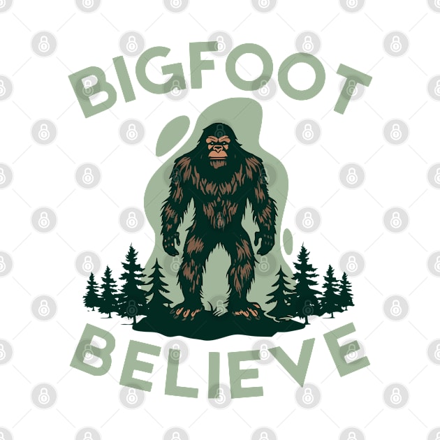 Bigfoot Believe by TeaTimeTs