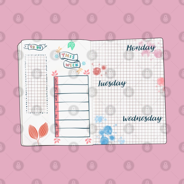 Bullet journal by Mimie20