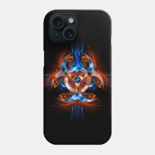 Fiery Biohazard A (Phoenix Version) Phone Case