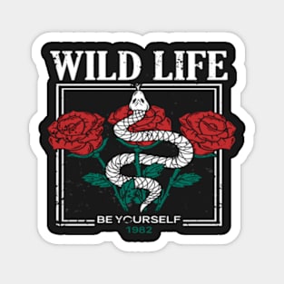 WILD LIFE STYLE - GIFTS T-Shirt Magnet