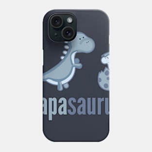 Papasaurus T-Shirt Dinosaur Family Shirts Phone Case