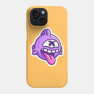 Cute Monster Head 3 Phone Case