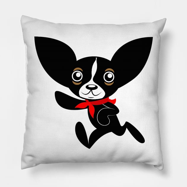 Hola Rico Bandana #2 Pillow by mort13