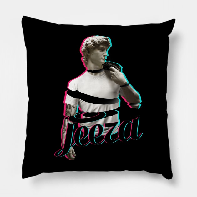 Jeeza Adam Pillow by Jeeza