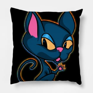 Cute Magic Cartoon Cat Pillow