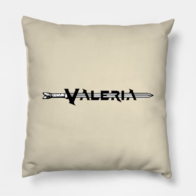 Valeria! Pillow by LordNeckbeard