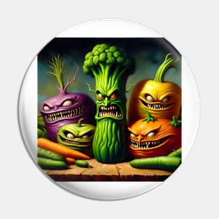 Rotten Vegetables Pin