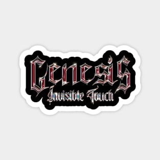 invisible touch genesis Magnet