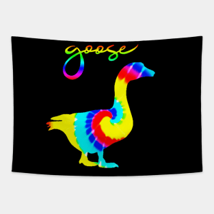 goose rainbow Tapestry