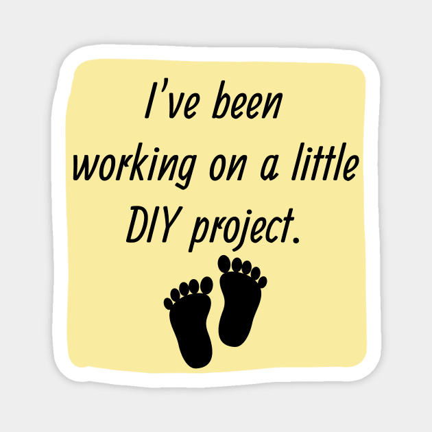 I've Been Working on a Little DIY Project Magnet by CorrieMick