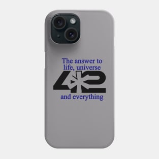 42 Answer to Everything Phone Case