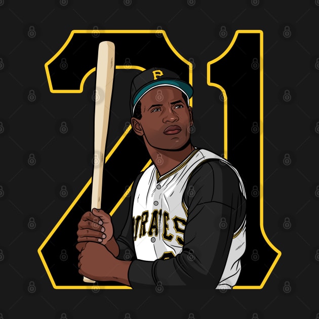 Roberto Clemente 21 by liomal