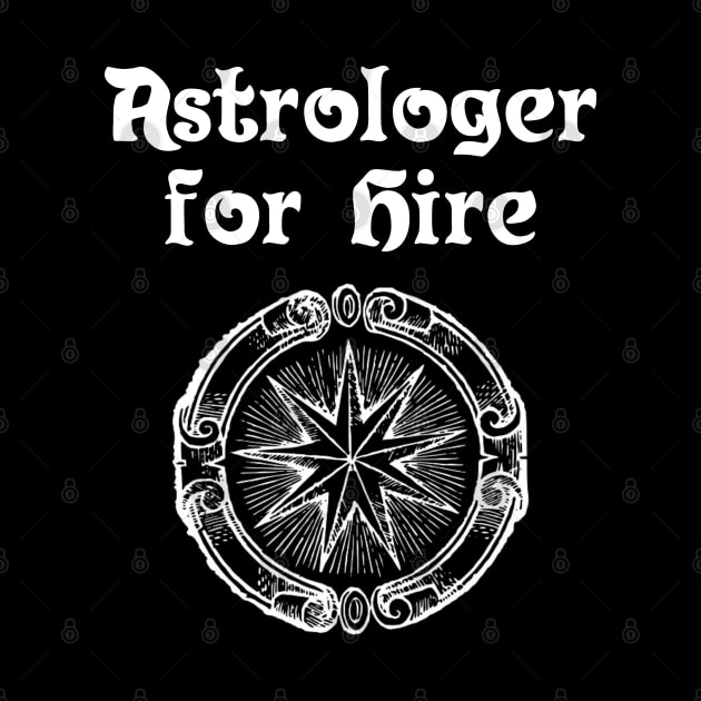 Astrologer for Hire -with Star Badge by TraditionalWitchGifts