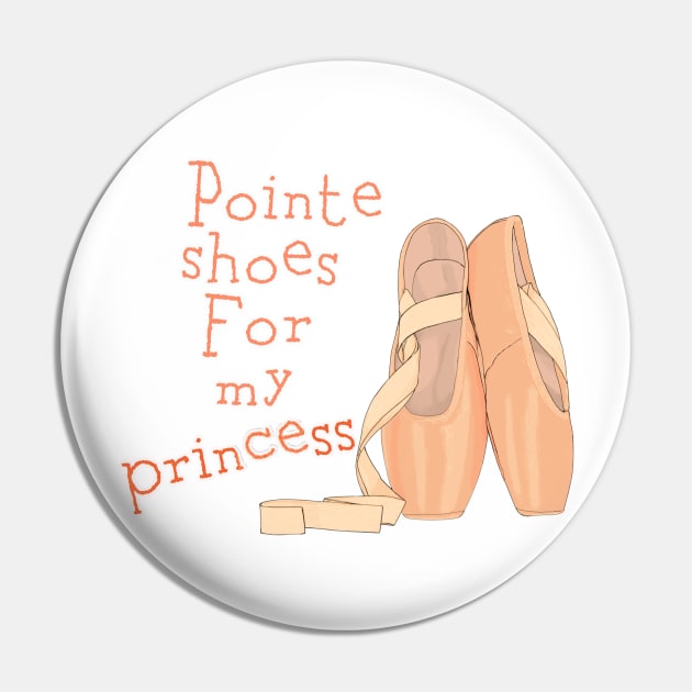 Pointe shoes for my princess Pin by Mimie20