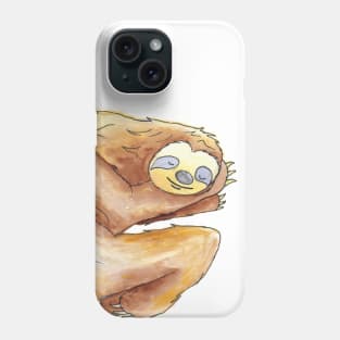Sleepy sloth Phone Case