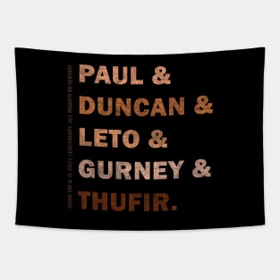 Dune name list Tapestry