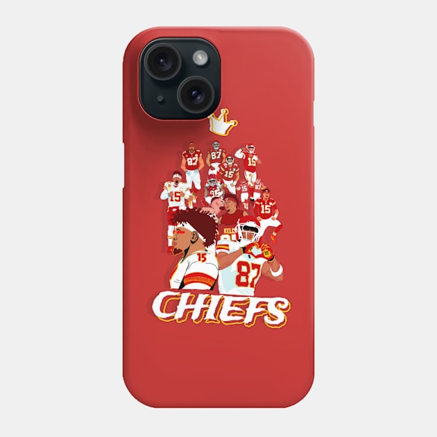 Kansas city chiefs Phone Case by Mic jr