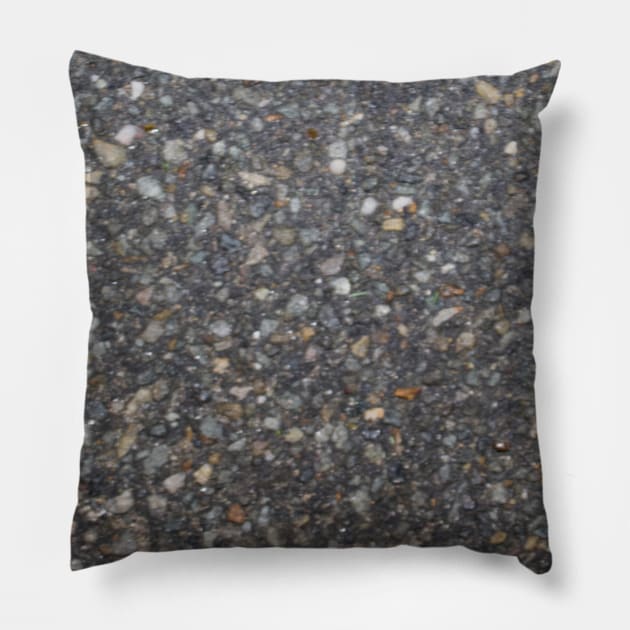 Street gravel Pillow by Anaise