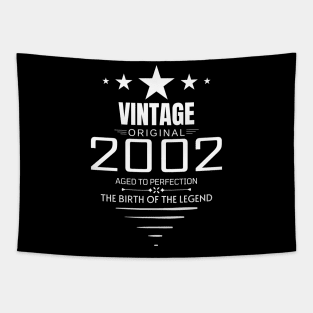 Vintage 2002 - Birthday Gift Tapestry