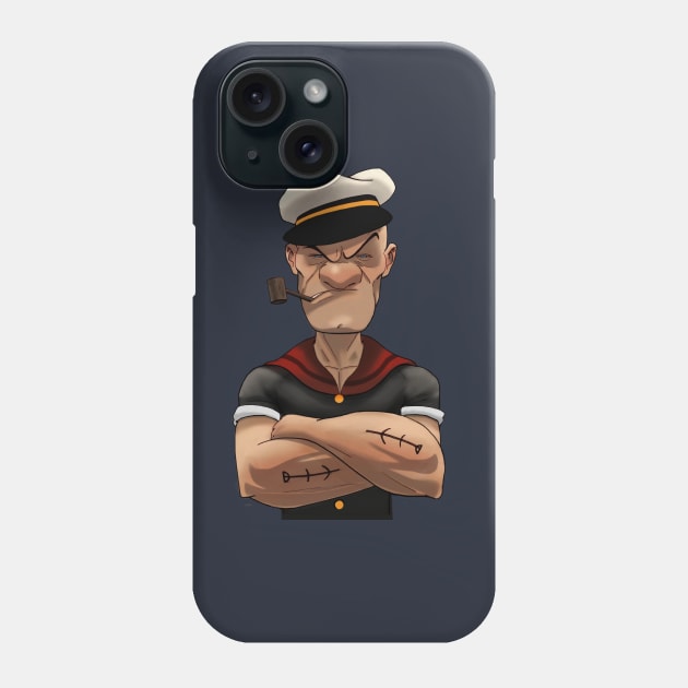 POPEYE Phone Case by CG Fan Art