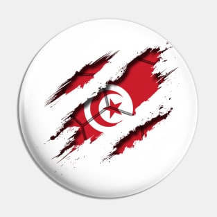 Tunisia Football Pin